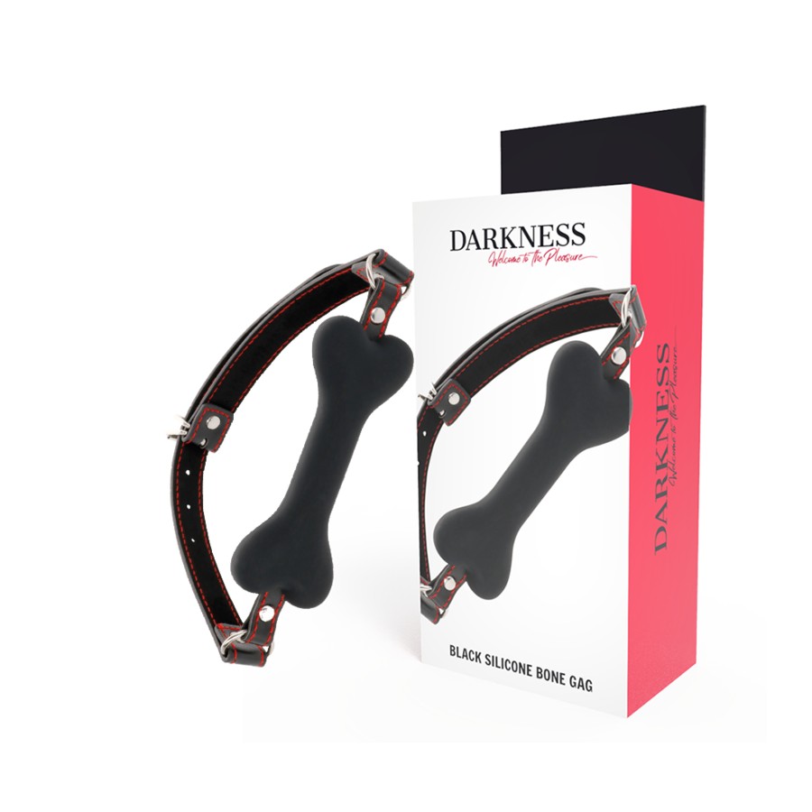 DARKNESS - BAVAGLINO IN SILICONE NERO